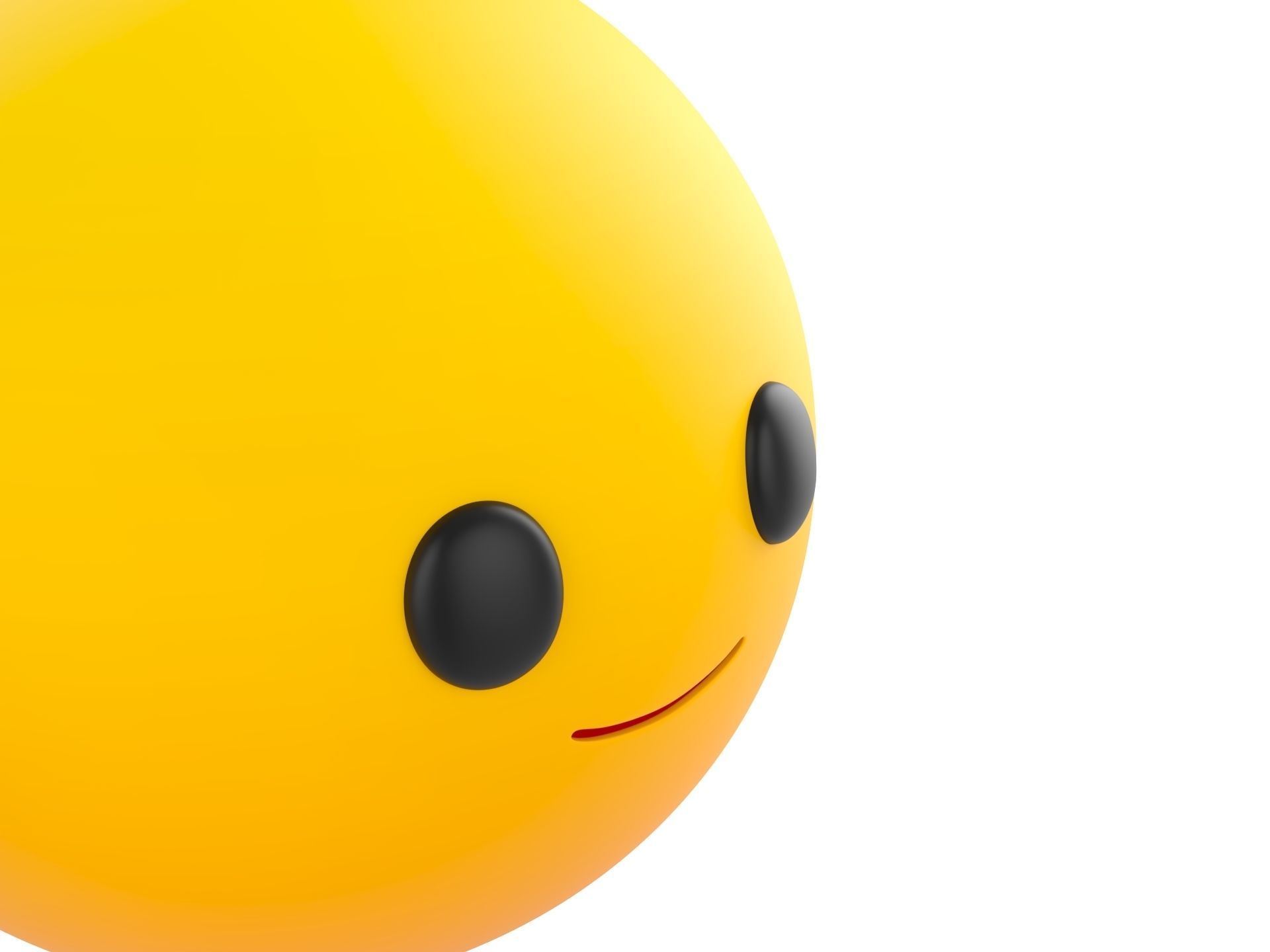 Prop271 Smile Head 3D model_9