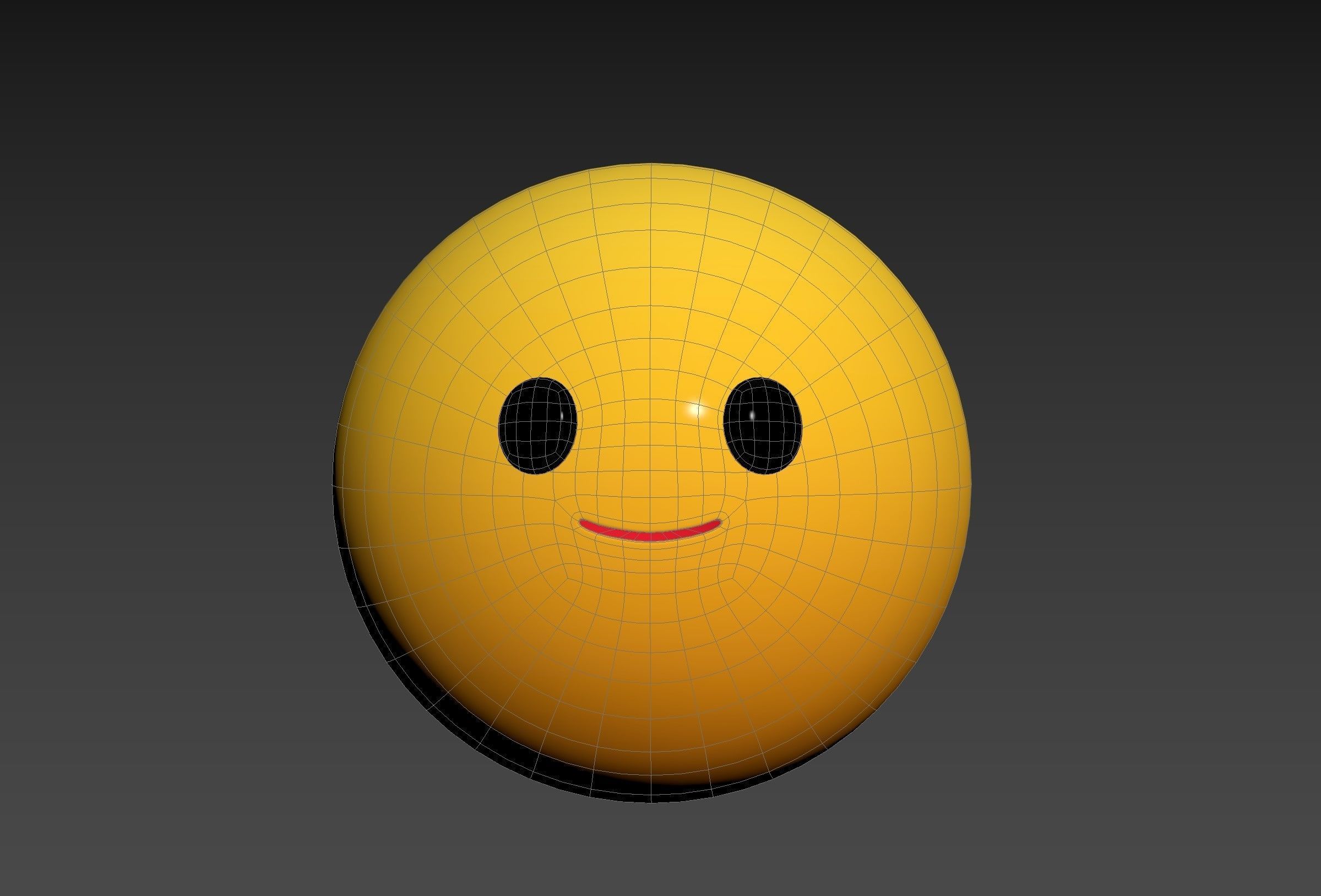 Prop271 Smile Head 3D model_22