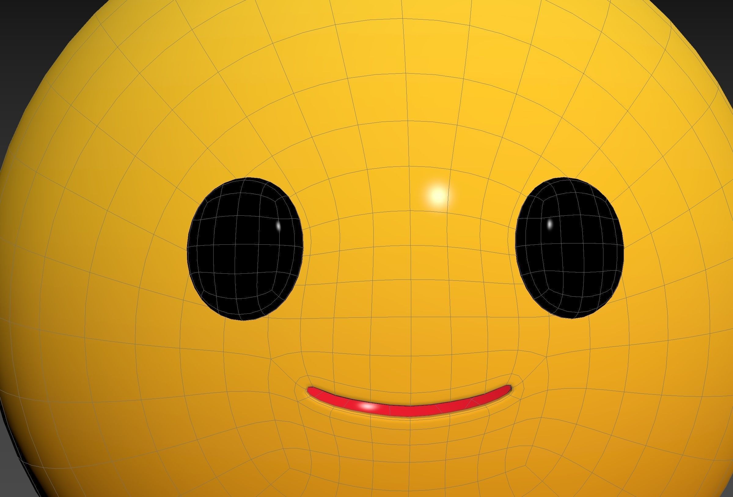 Prop271 Smile Head 3D model_29