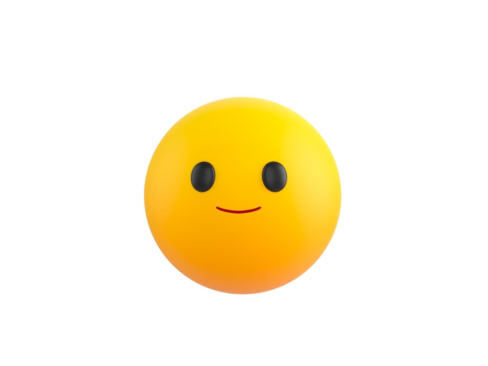 Prop271 Smile Head 3D model_1