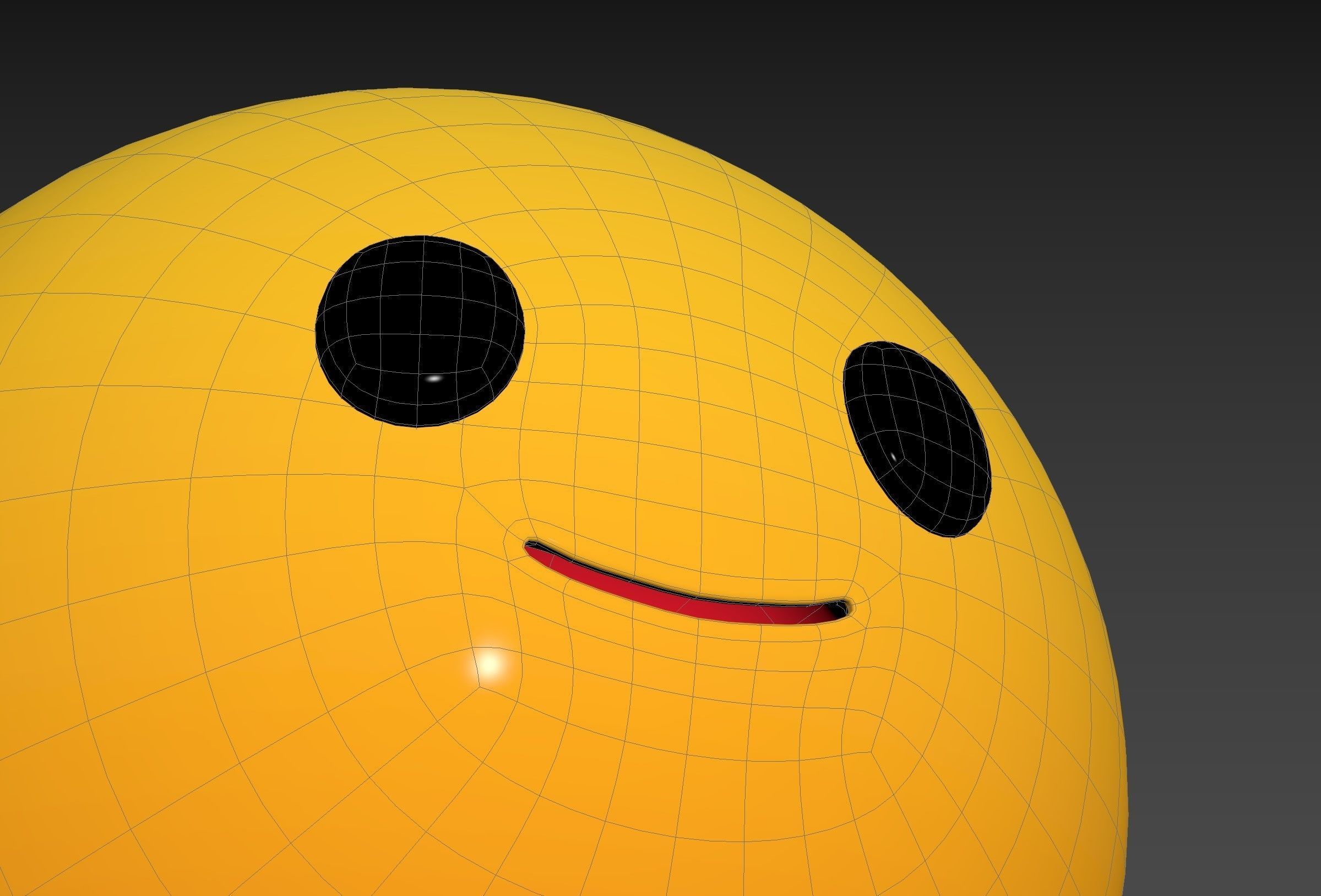 Prop271 Smile Head 3D model_30