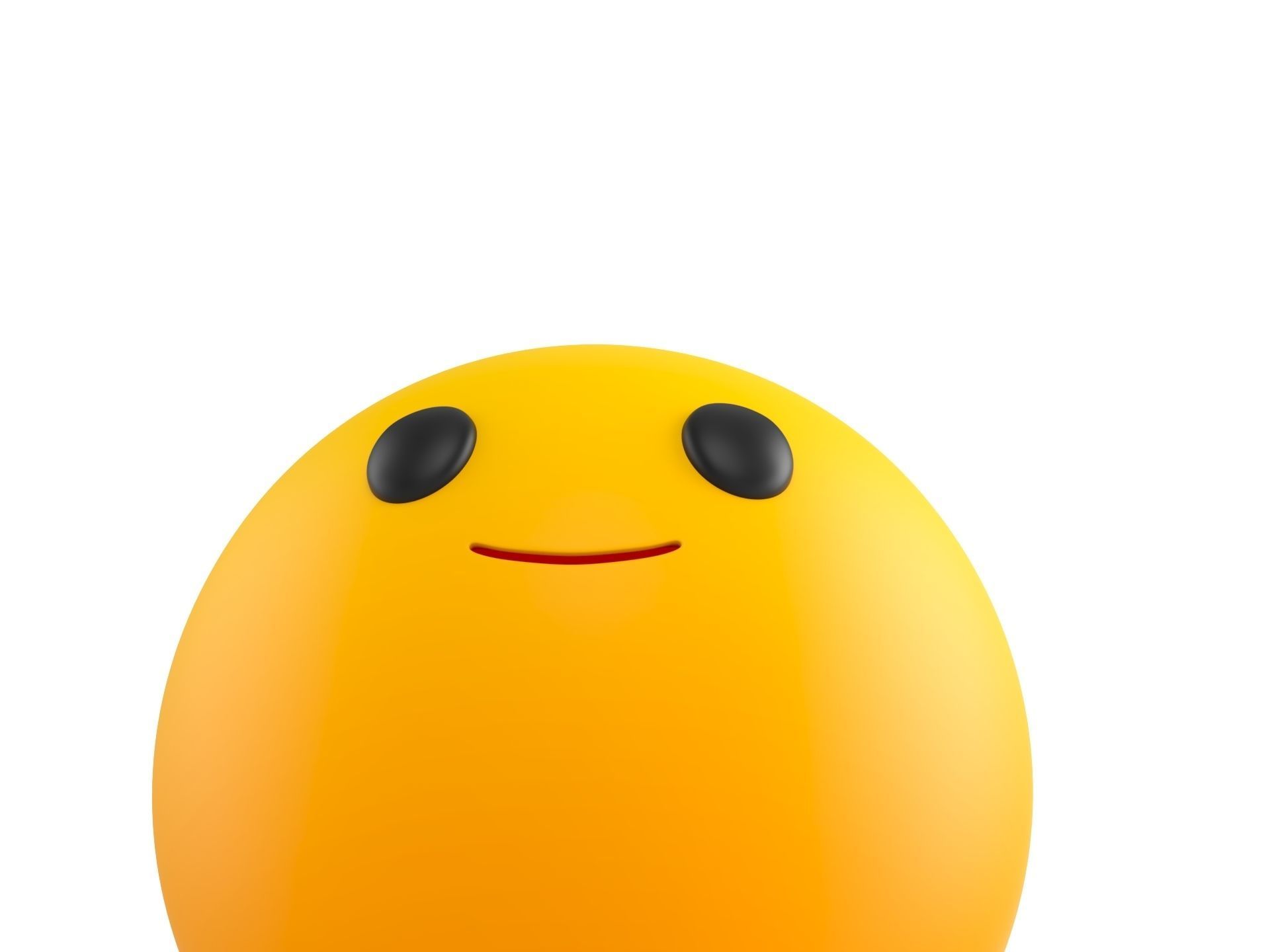 Prop271 Smile Head 3D model_8