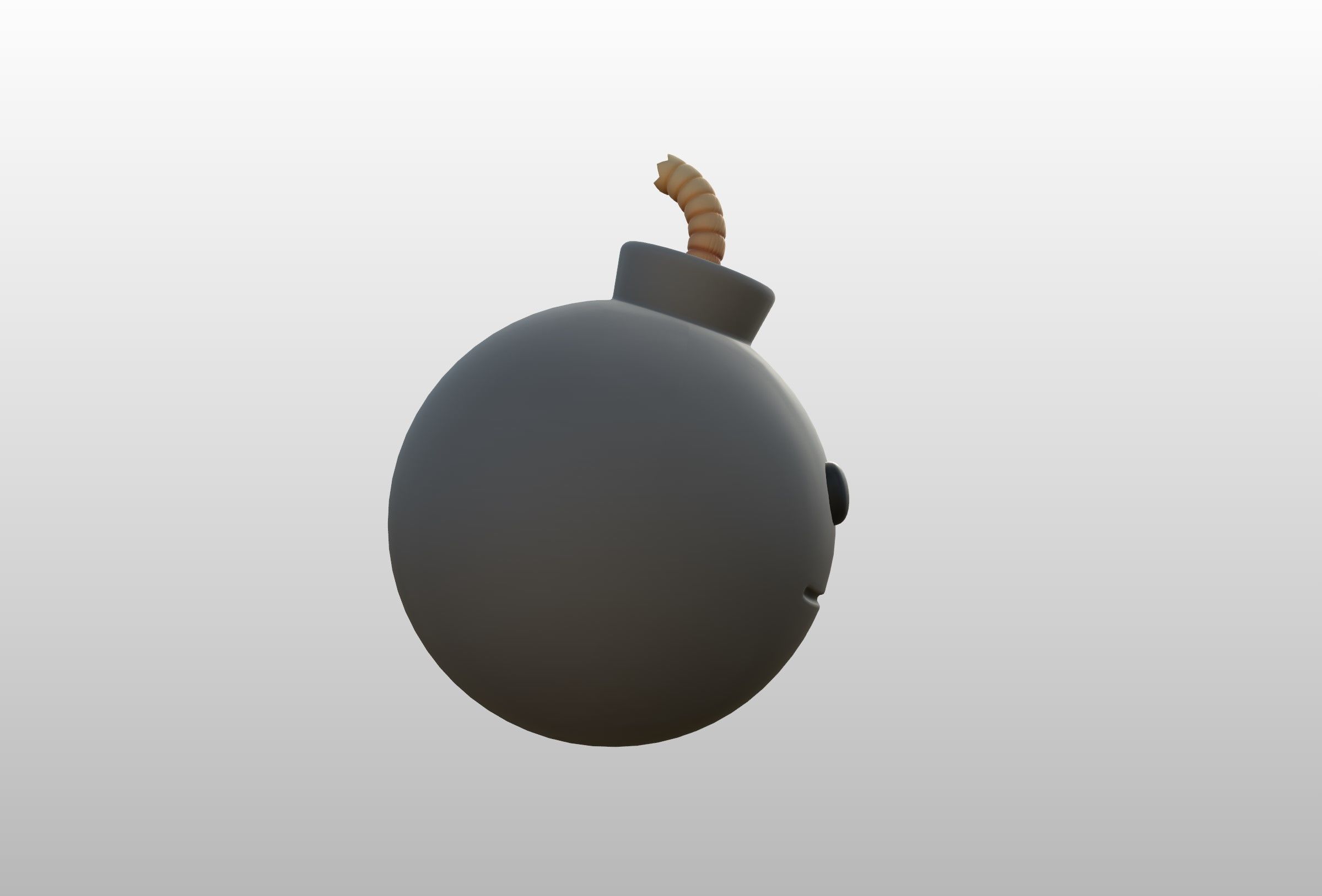 Prop272 Bomb Head 3D model_12
