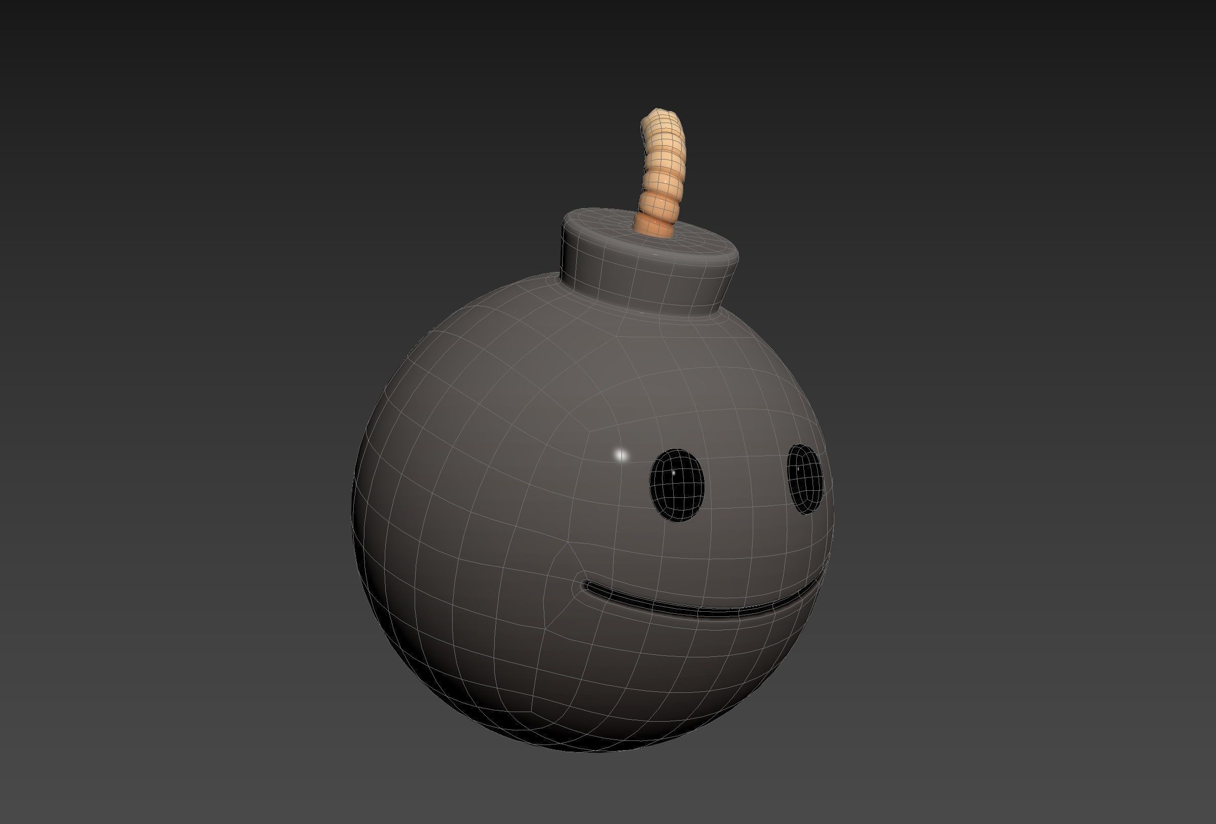 Prop272 Bomb Head 3D model_23