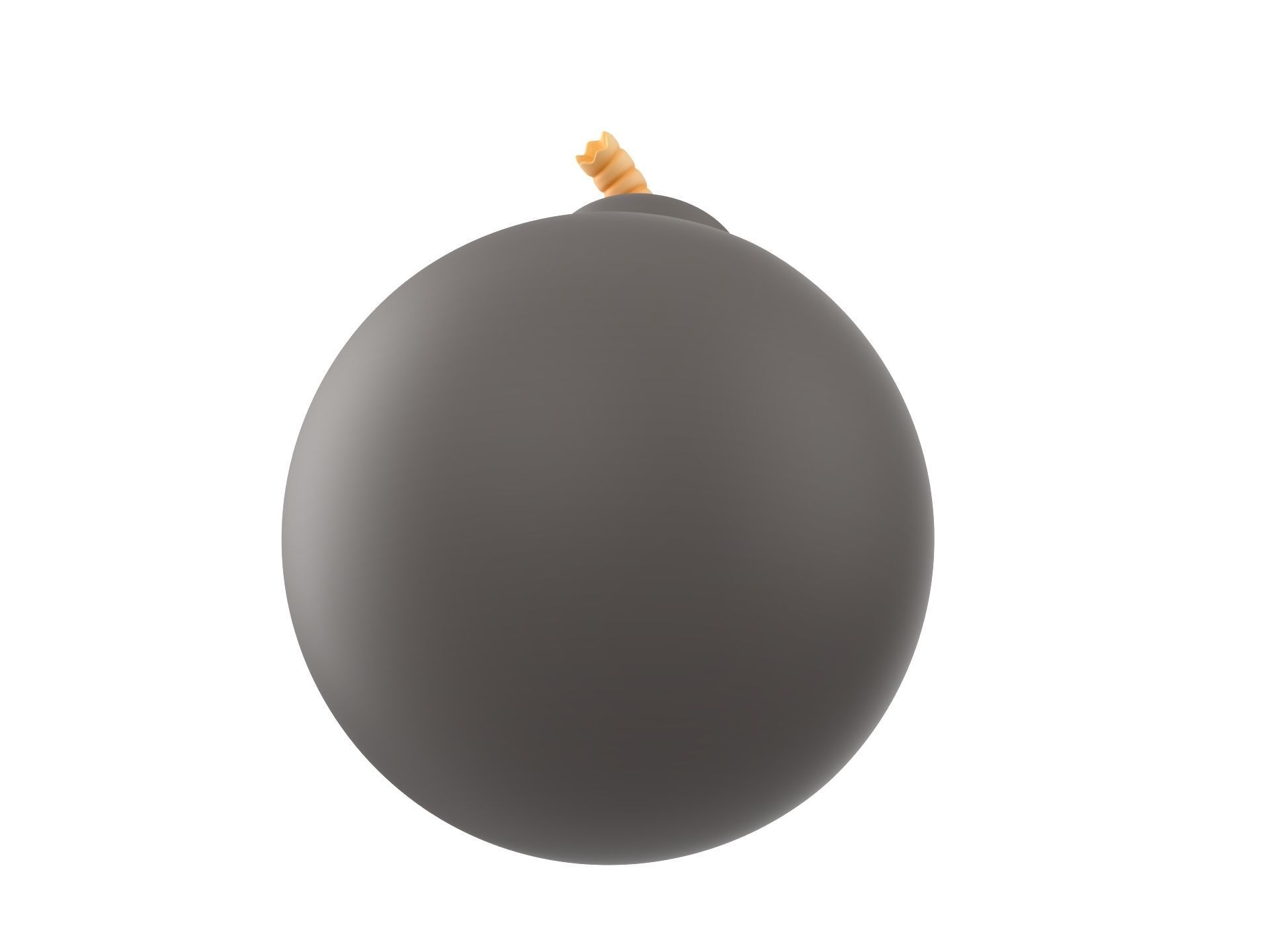 Prop272 Bomb Head 3D model_4