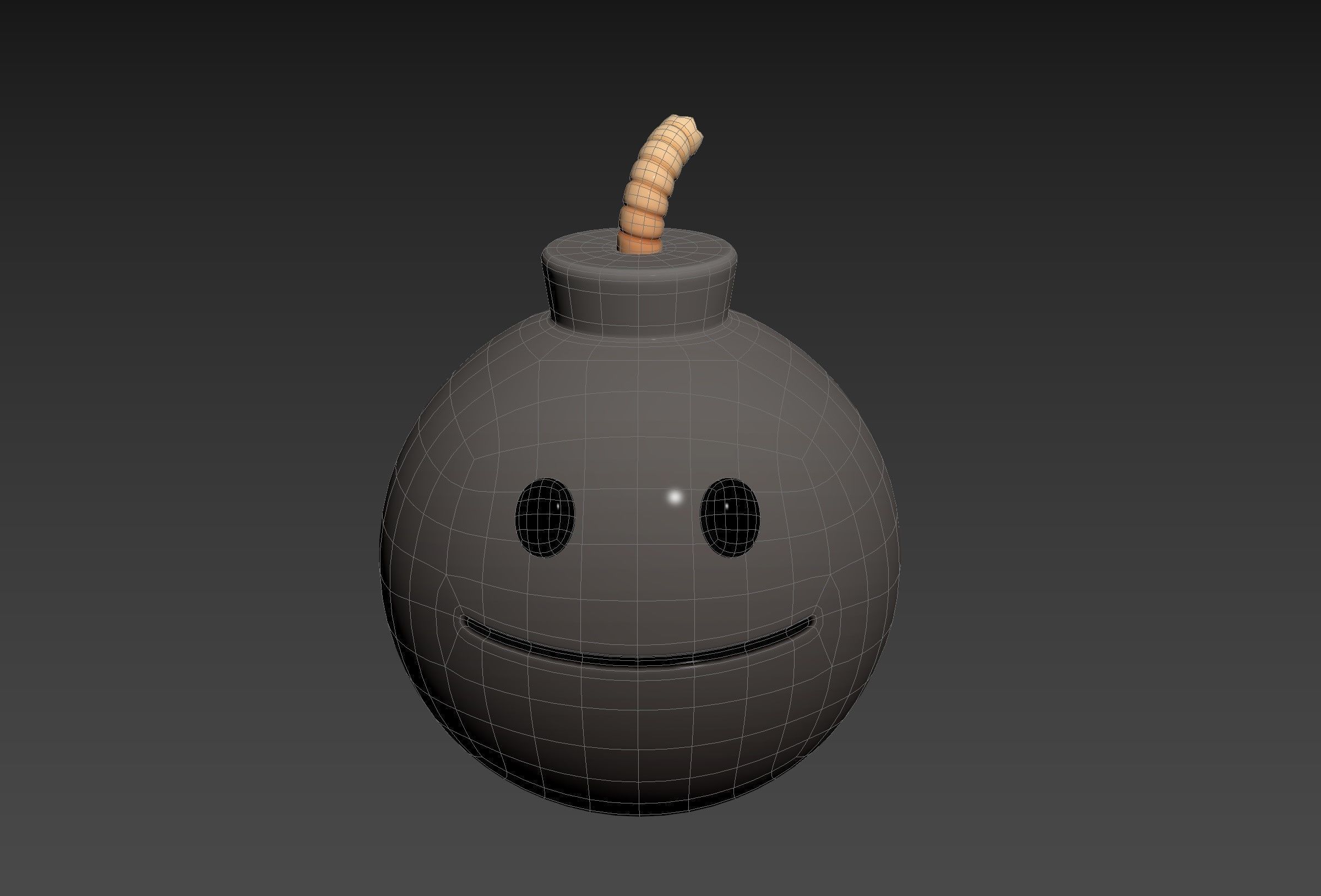 Prop272 Bomb Head 3D model_22