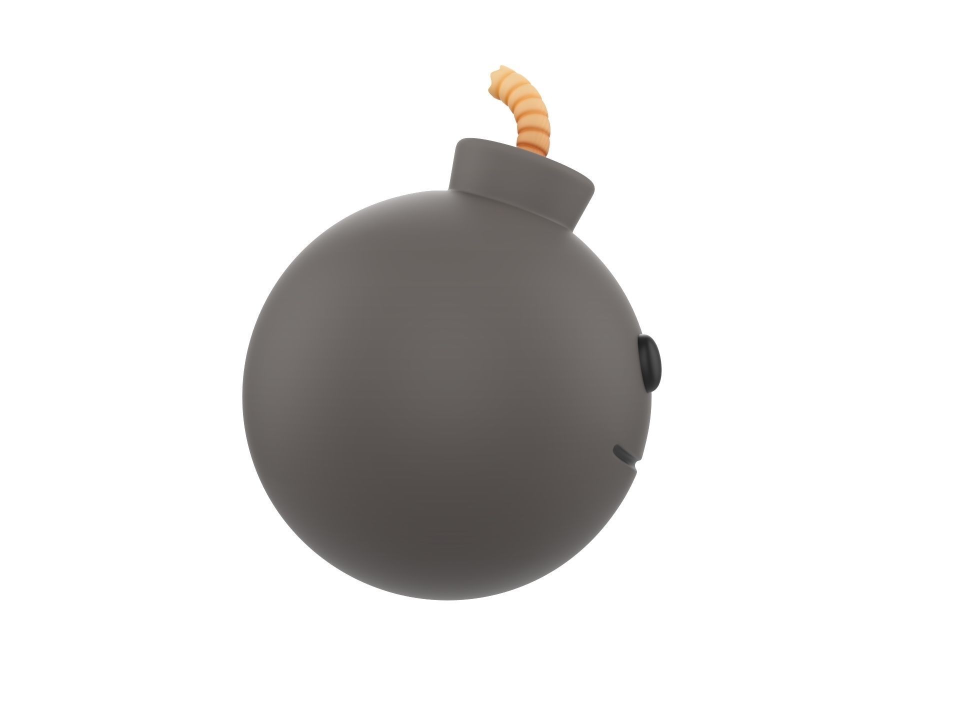 Prop272 Bomb Head 3D model_3