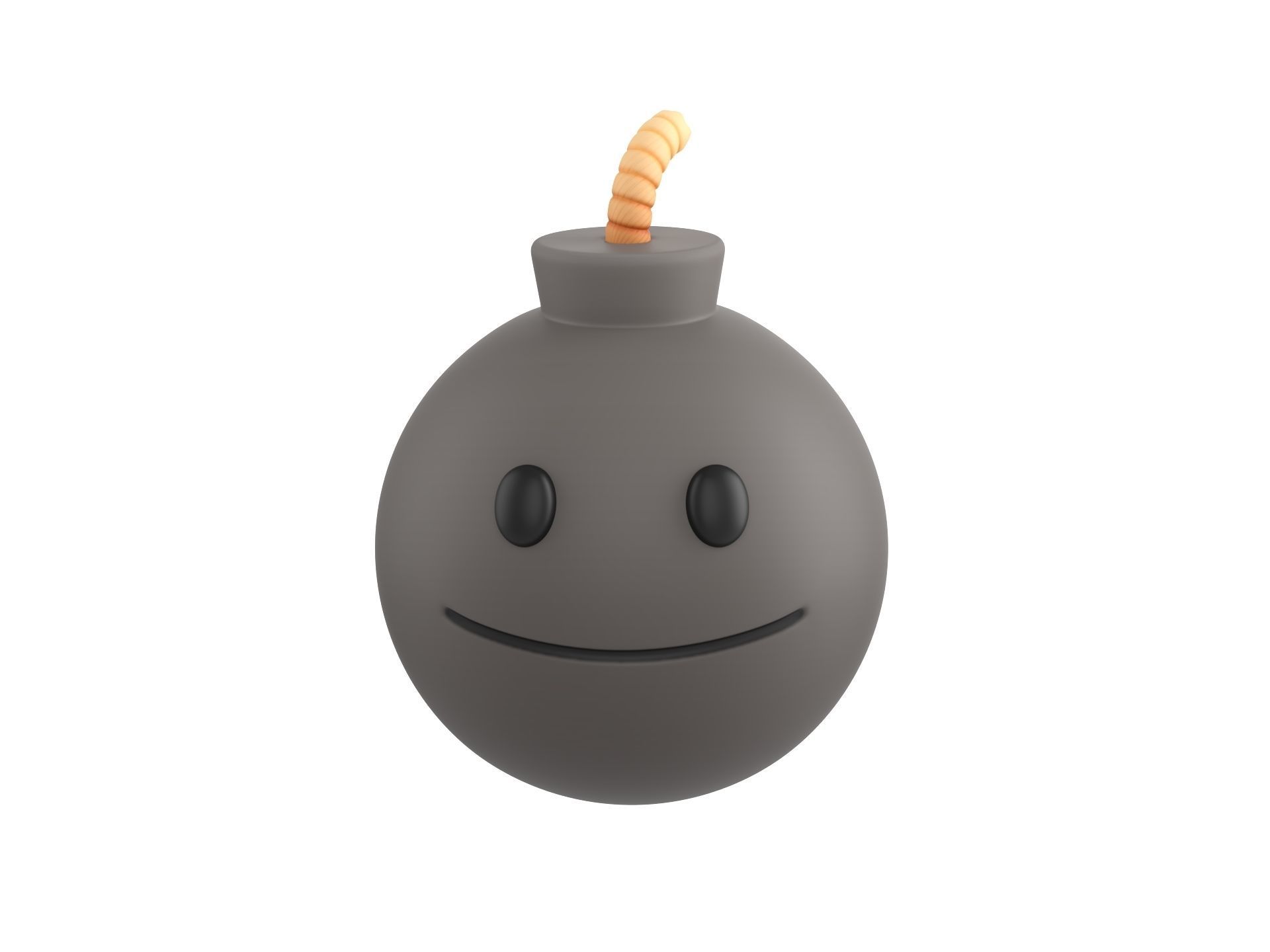 Prop272 Bomb Head 3D model_1