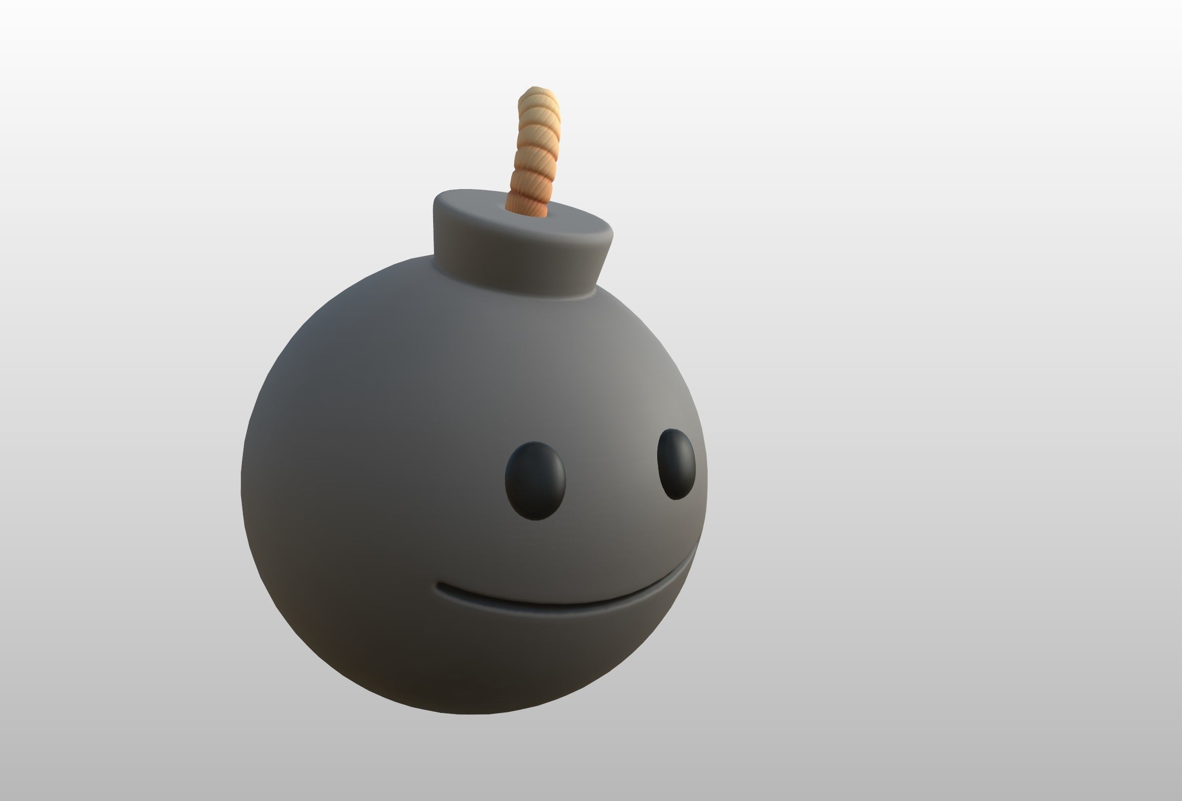 Prop272 Bomb Head 3D model_11