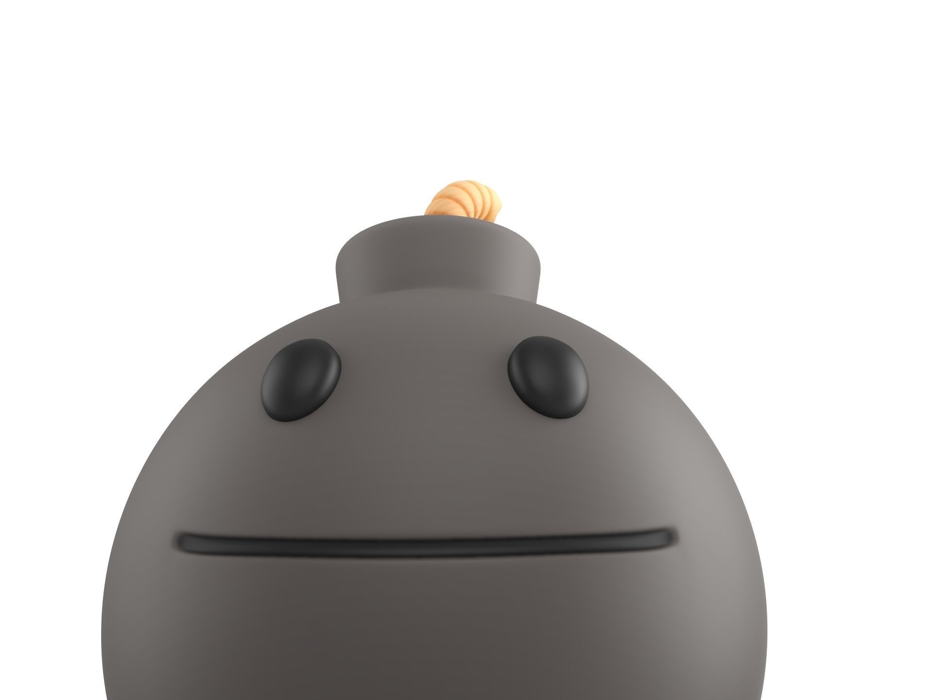 Prop272 Bomb Head 3D model_8
