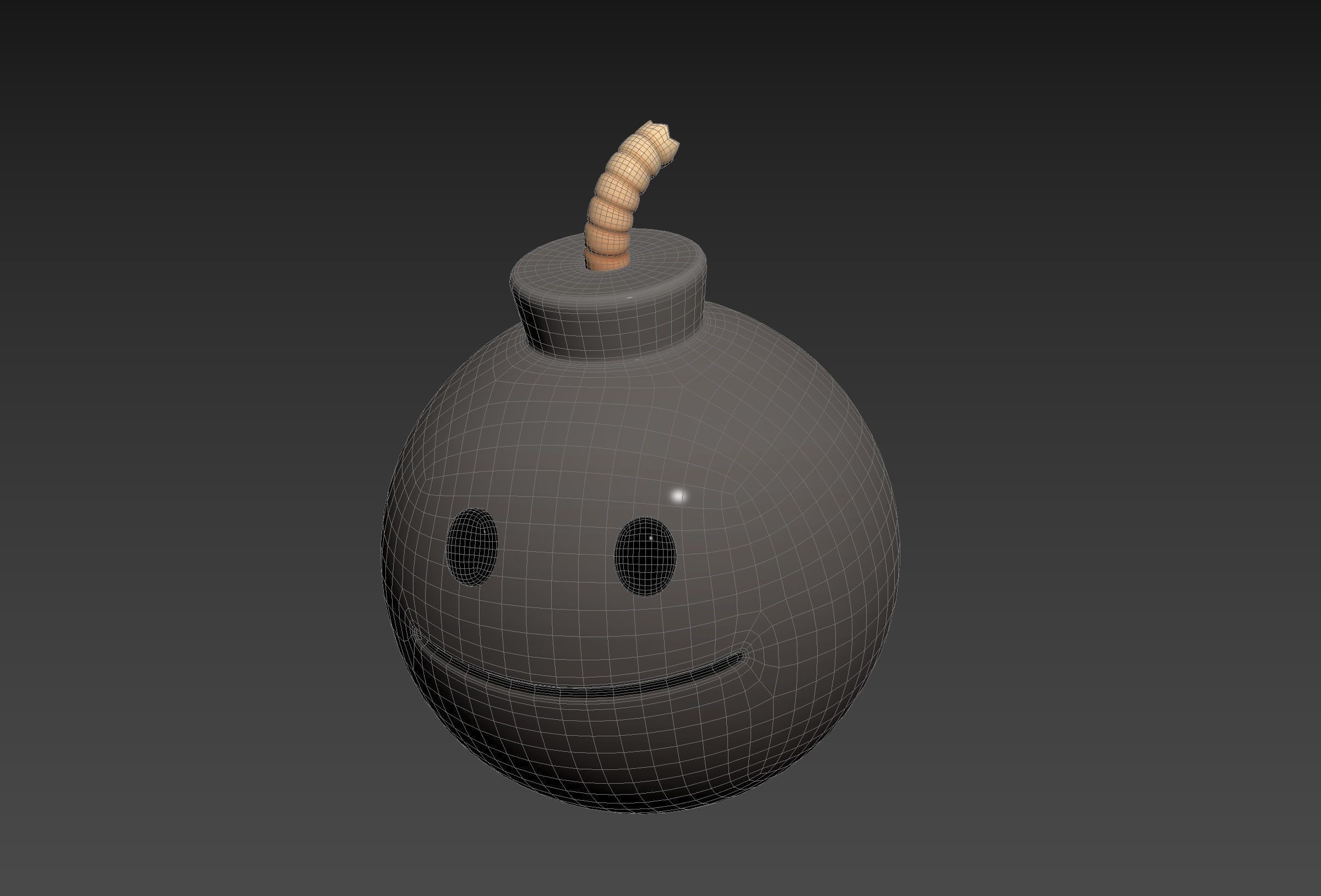 Prop272 Bomb Head 3D model_21