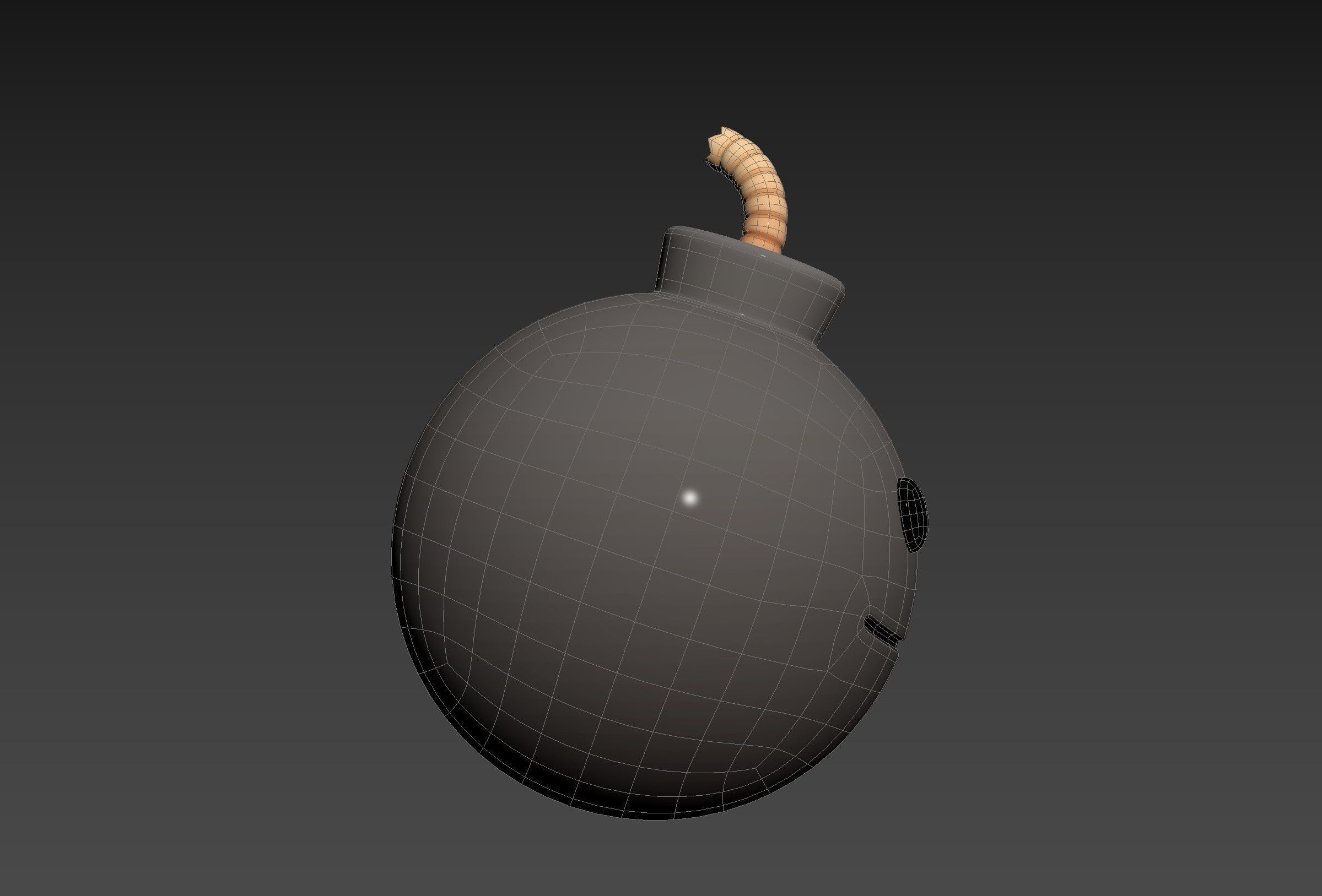 Prop272 Bomb Head 3D model_24