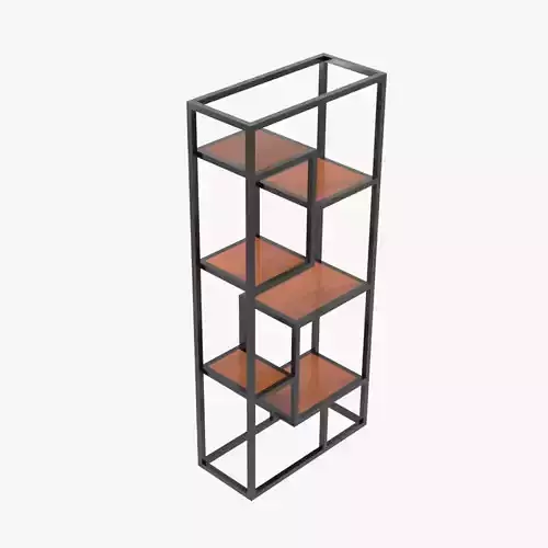 Metal and Wooden Rack Stand MWRS1