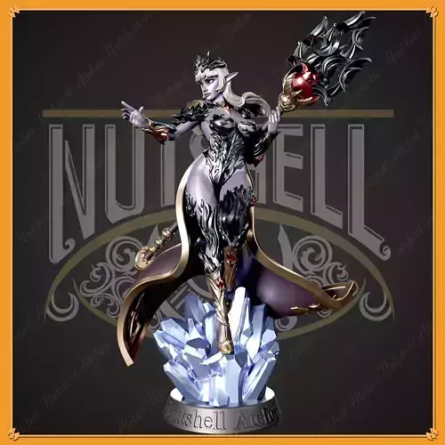 NUTSHELL ATELIER - DARK ELF SORCERESS - NSFW 3D print model
