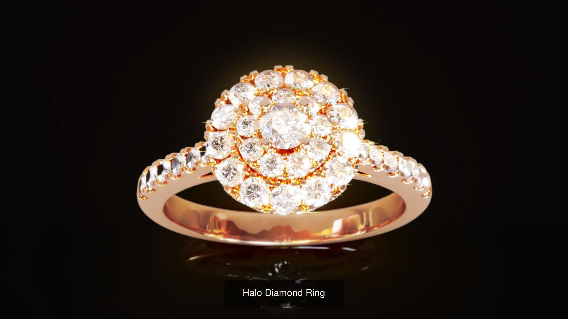 Halo Diamond Ring Collection _1