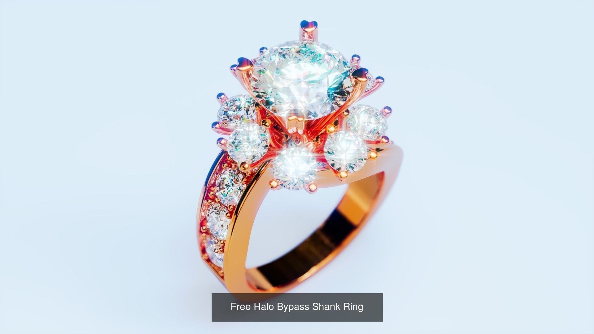 Halo Diamond Ring Collection _4