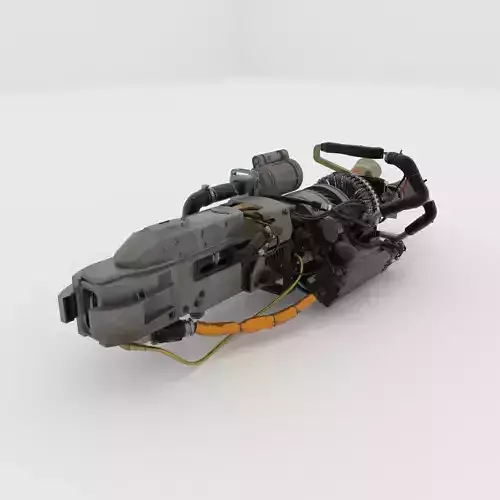 Laser weapon  3D model