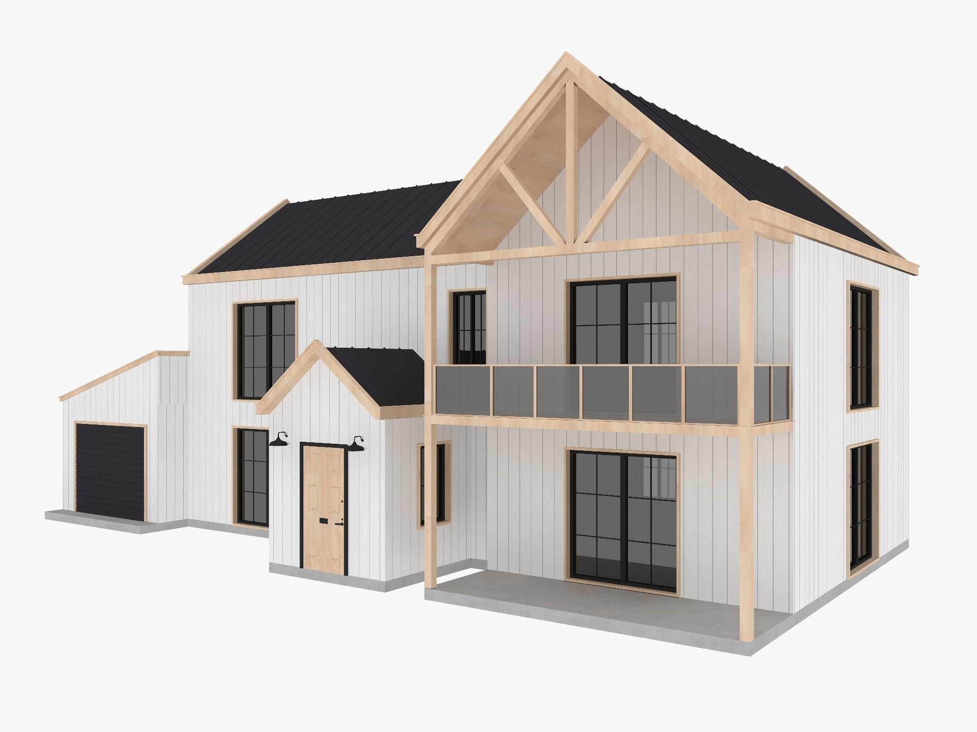 Modern Residential Houses 3D model_22