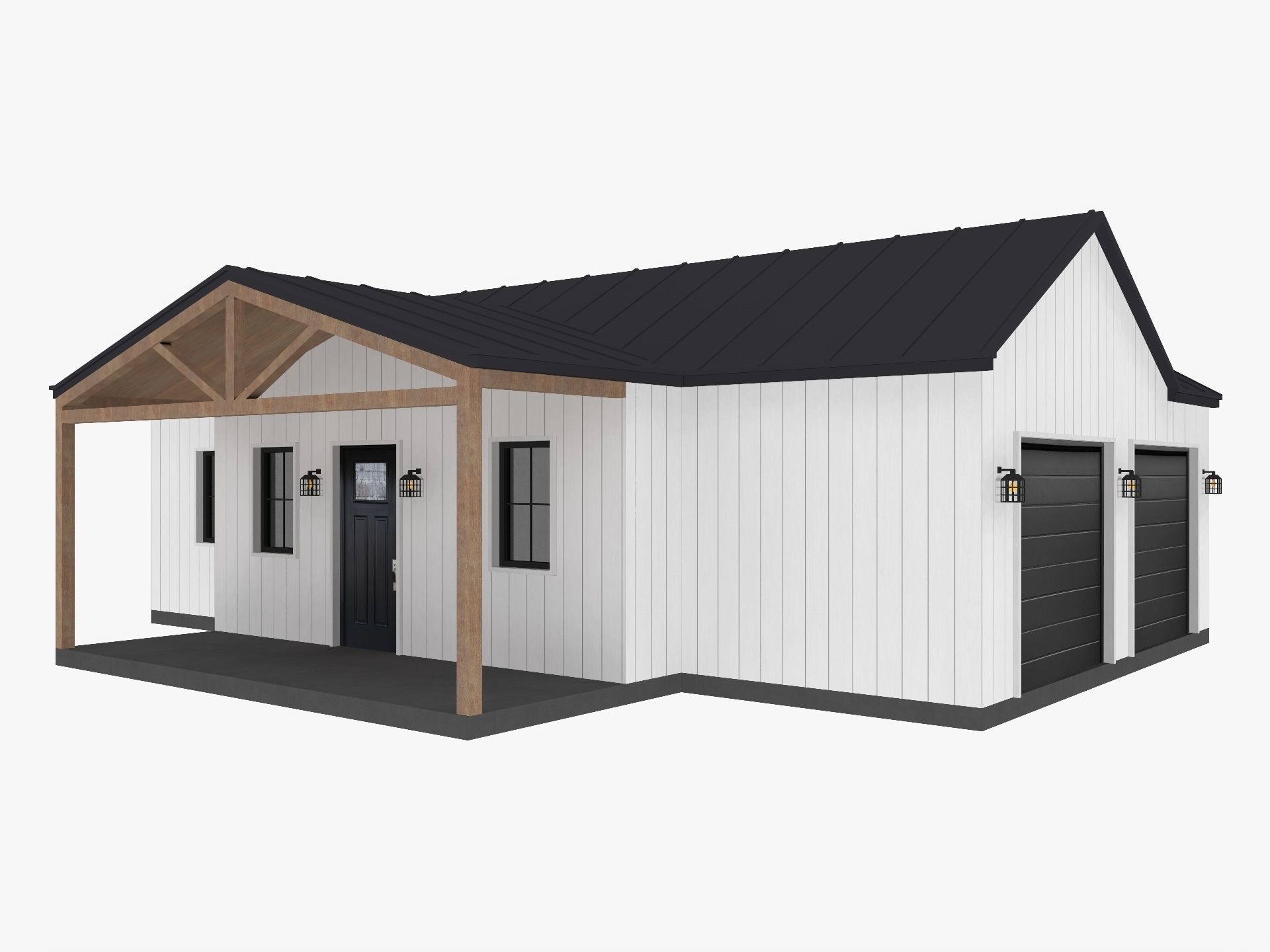 Modern Residential Houses 3D model_10