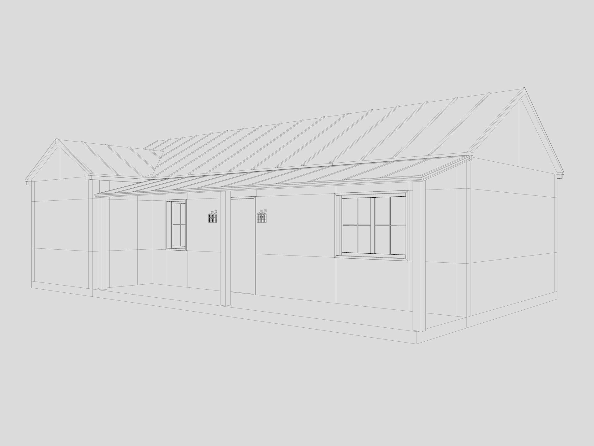 Modern Residential Houses 3D model_13