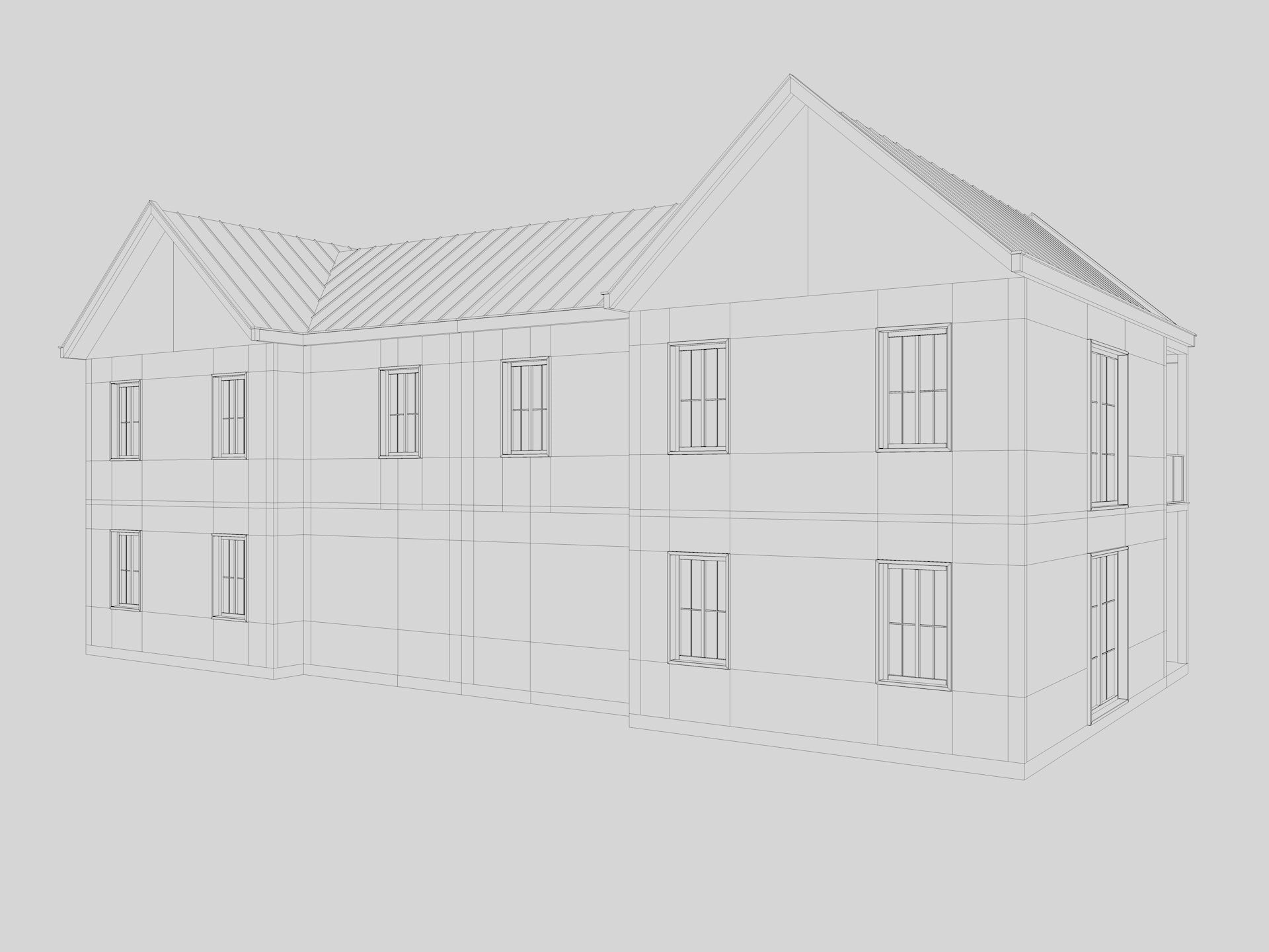 Modern Residential Houses 3D model_29