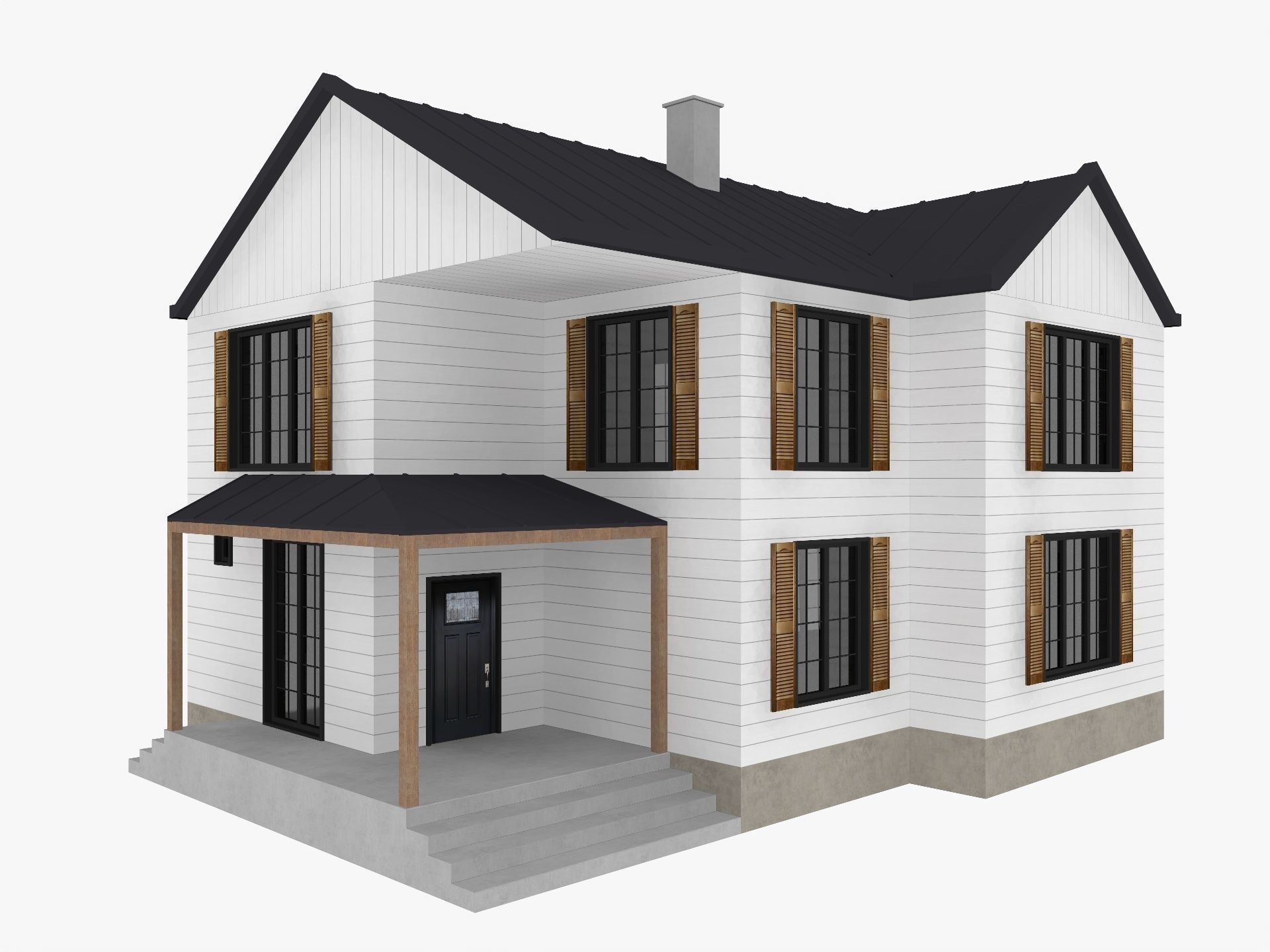 Modern Residential Houses 3D model_14