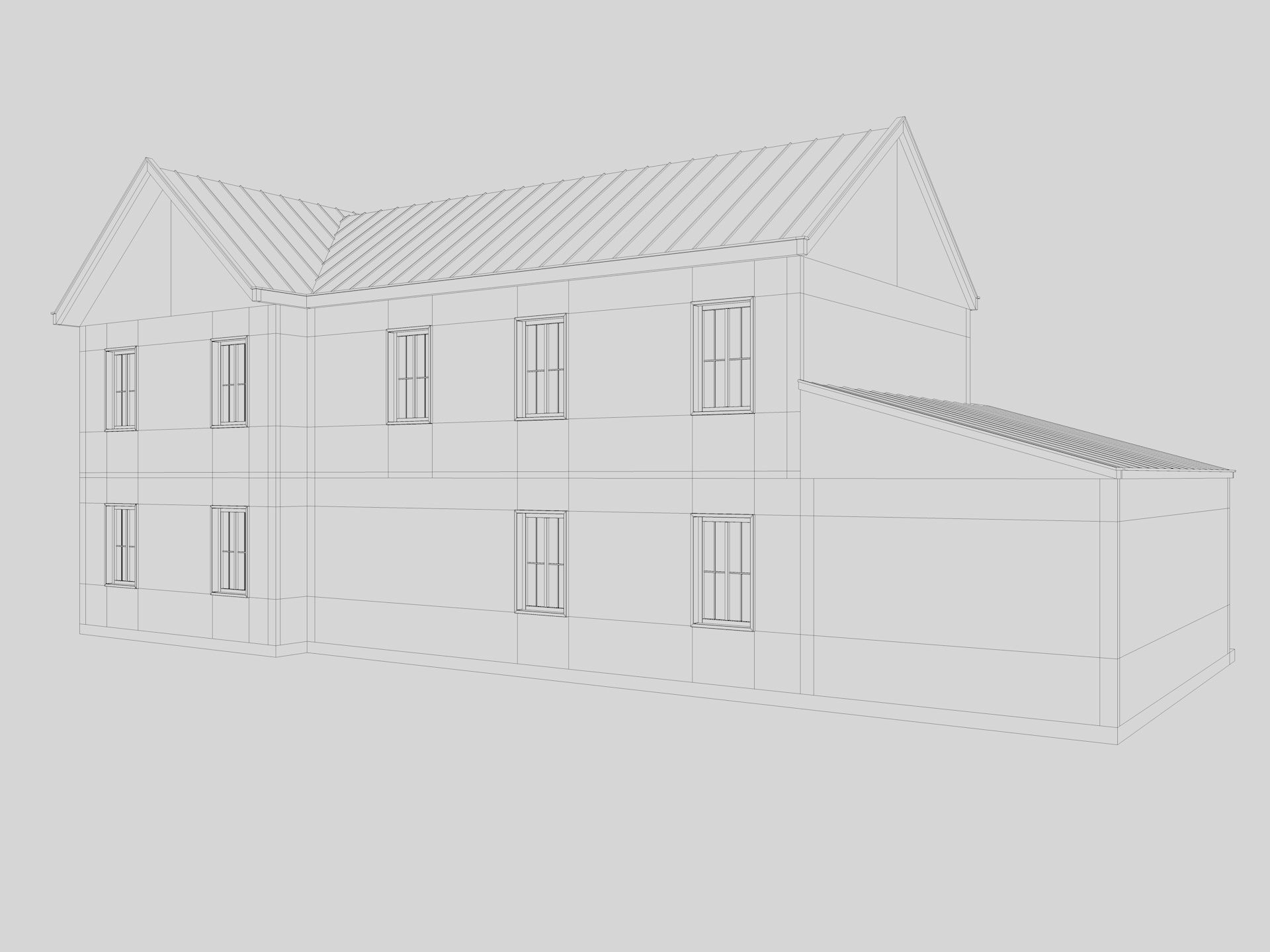 Modern Residential Houses 3D model_25