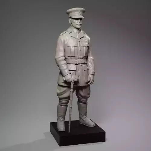 Field marshal british 3D print model