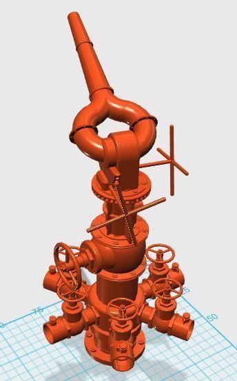 Water Cannon 3D model_2