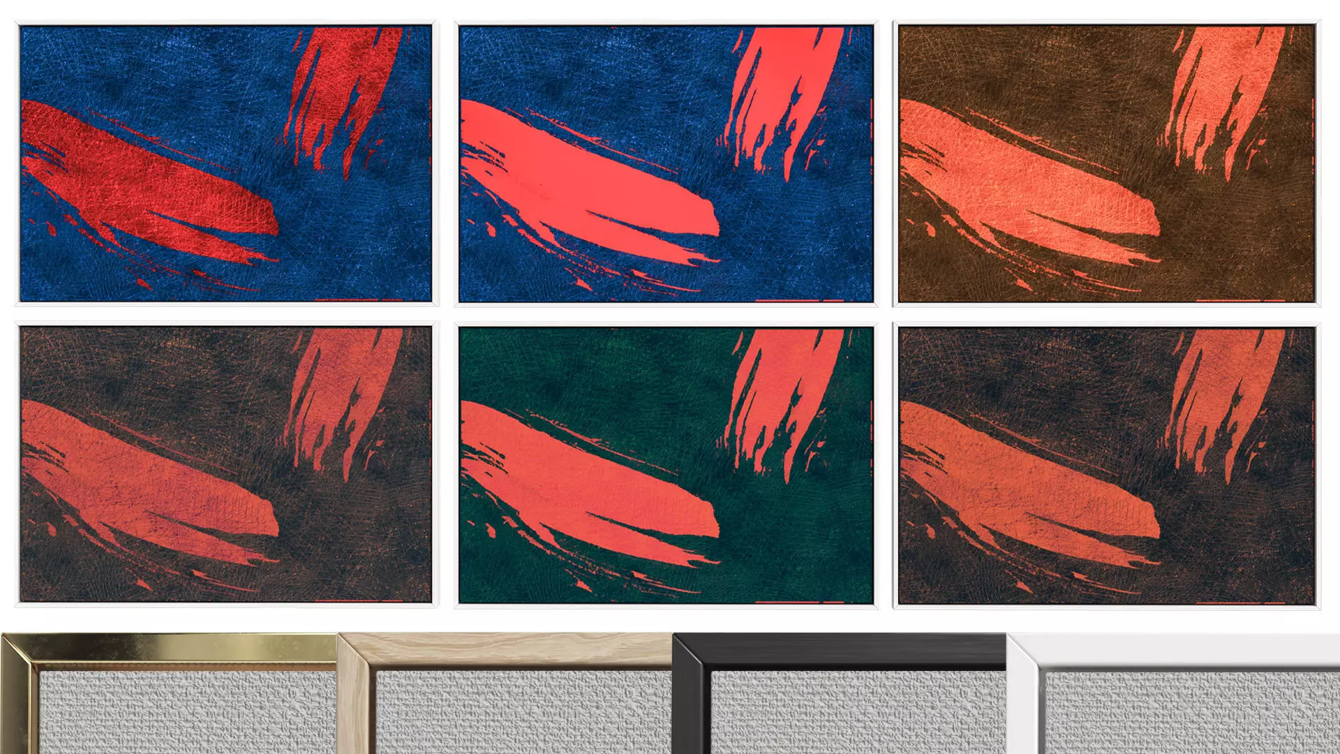 6 Abstract Frames Set12 3D model_0