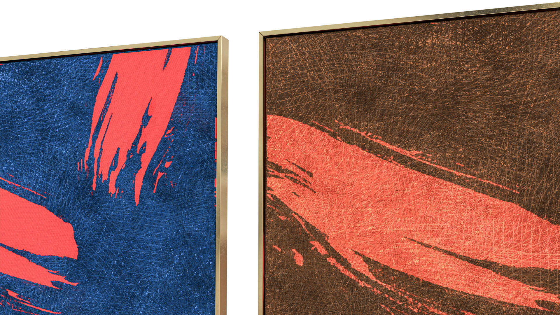 6 Abstract Frames Set12 3D model_8