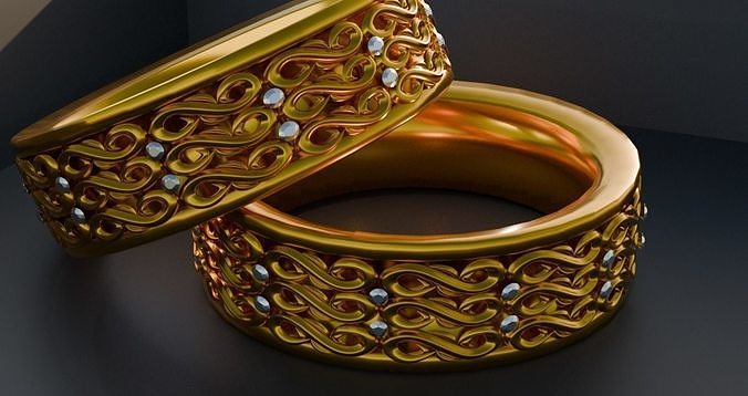 Gold Ring 3D model