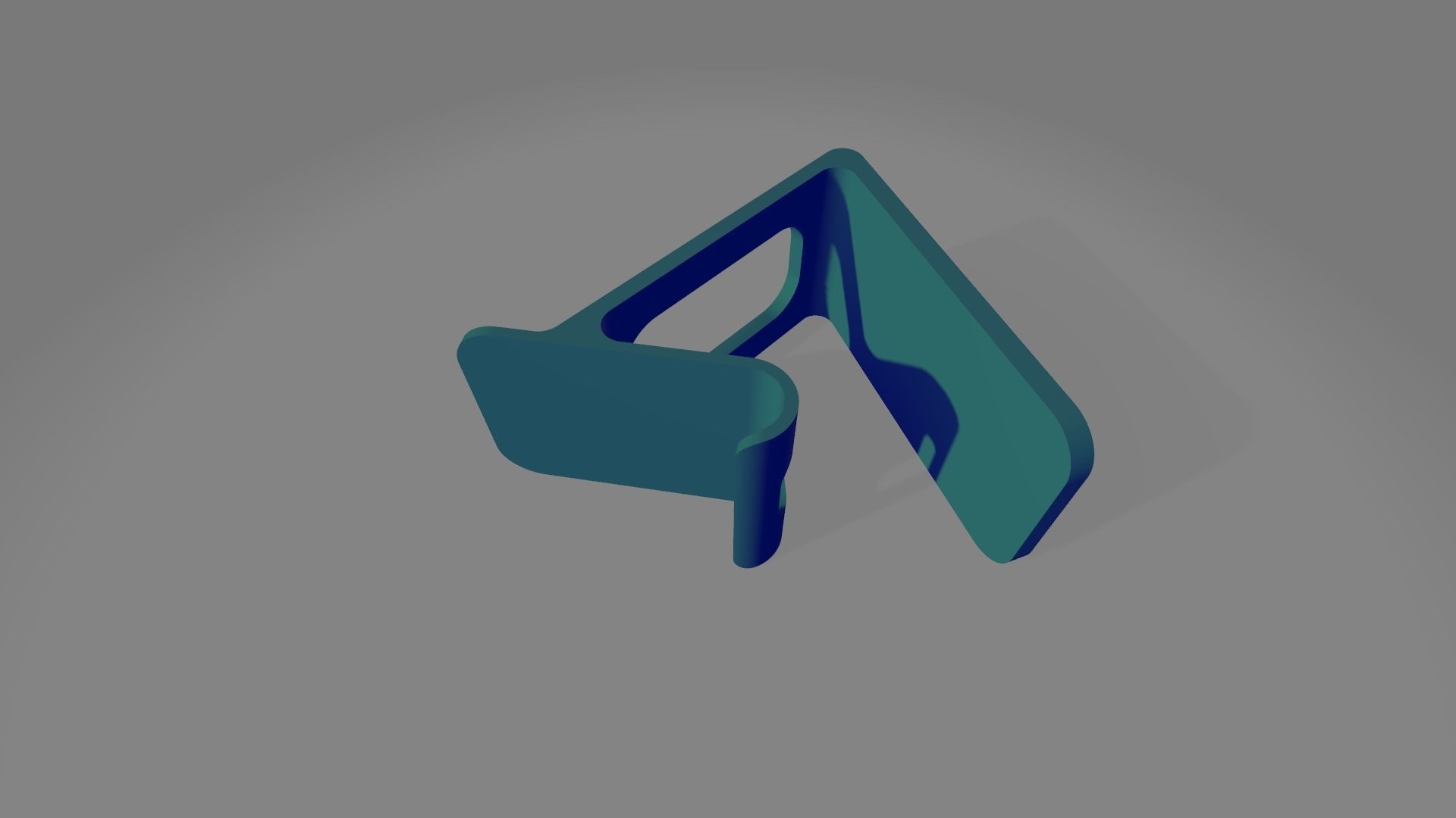 Mobile charging stand 3D print model_7