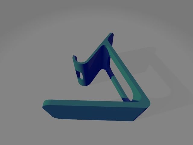 Mobile charging stand 3D print model_6