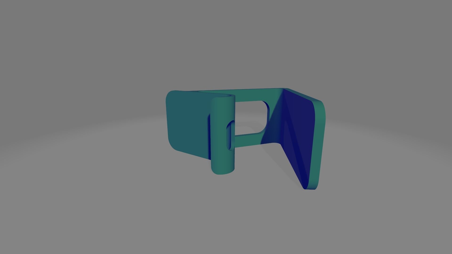 Mobile charging stand 3D print model_3