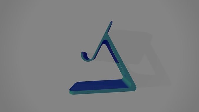 Mobile charging stand 3D print model