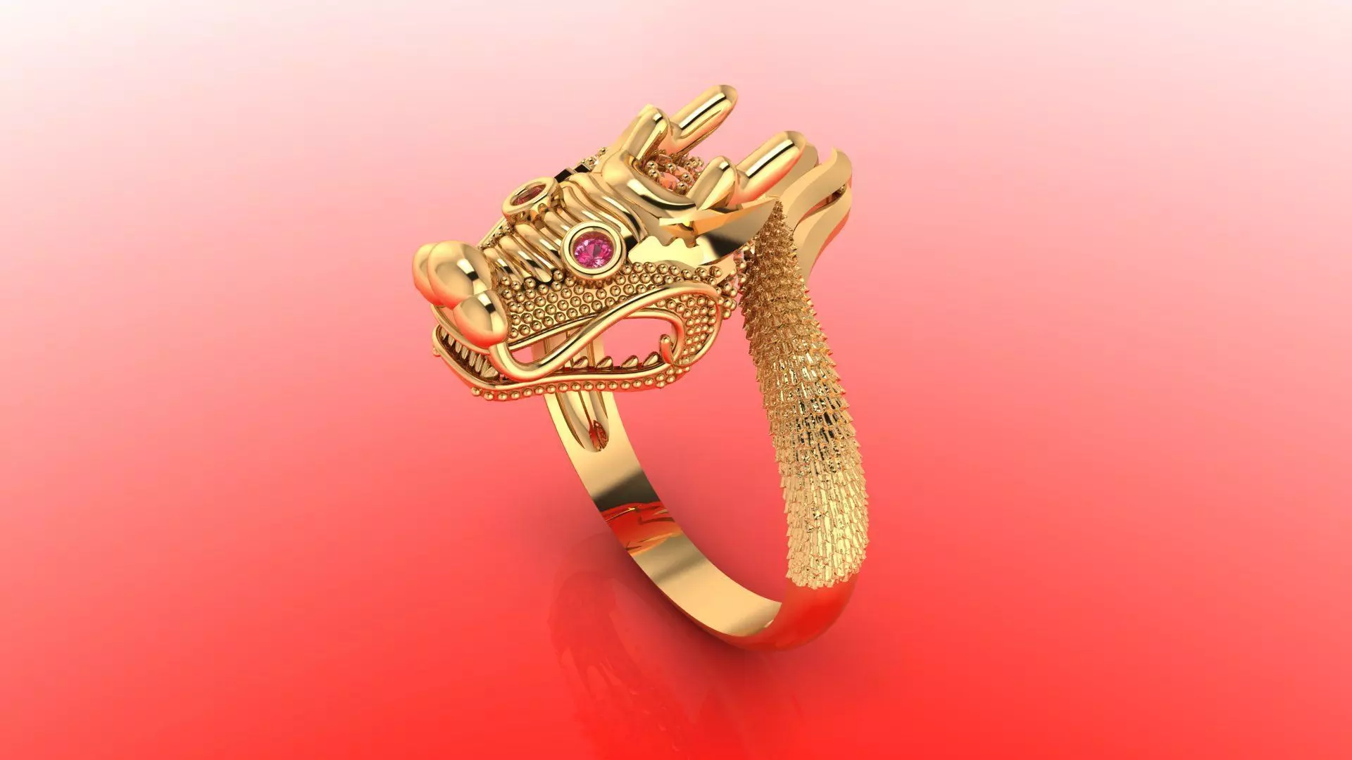 dragan ring 3D print model