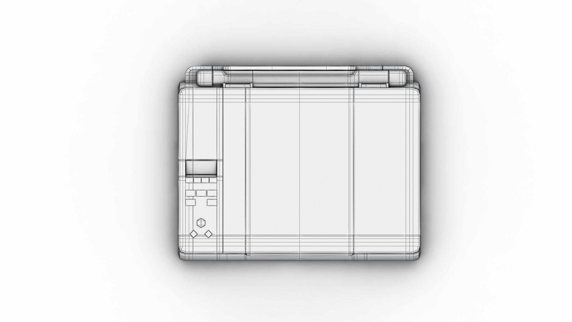 CANON PIXMA G3520 Low-poly 3D model_9
