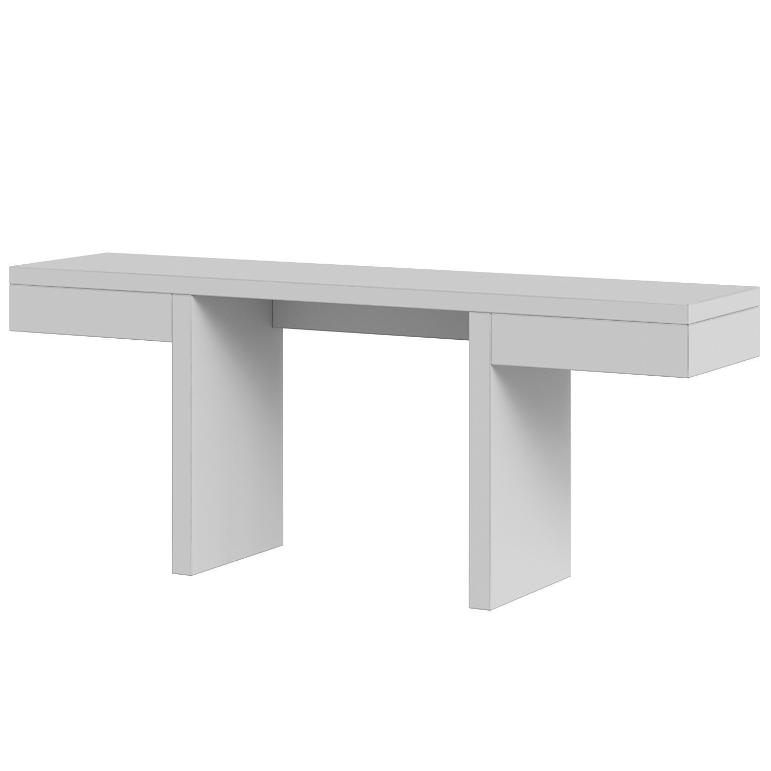 SHORELINE CONSOLE by BAKER FURNITURE 3D model_1