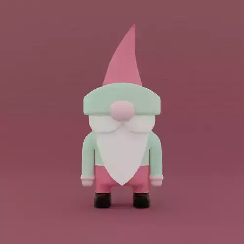  Flexi Gnomish 3D Cartoon MODEL 