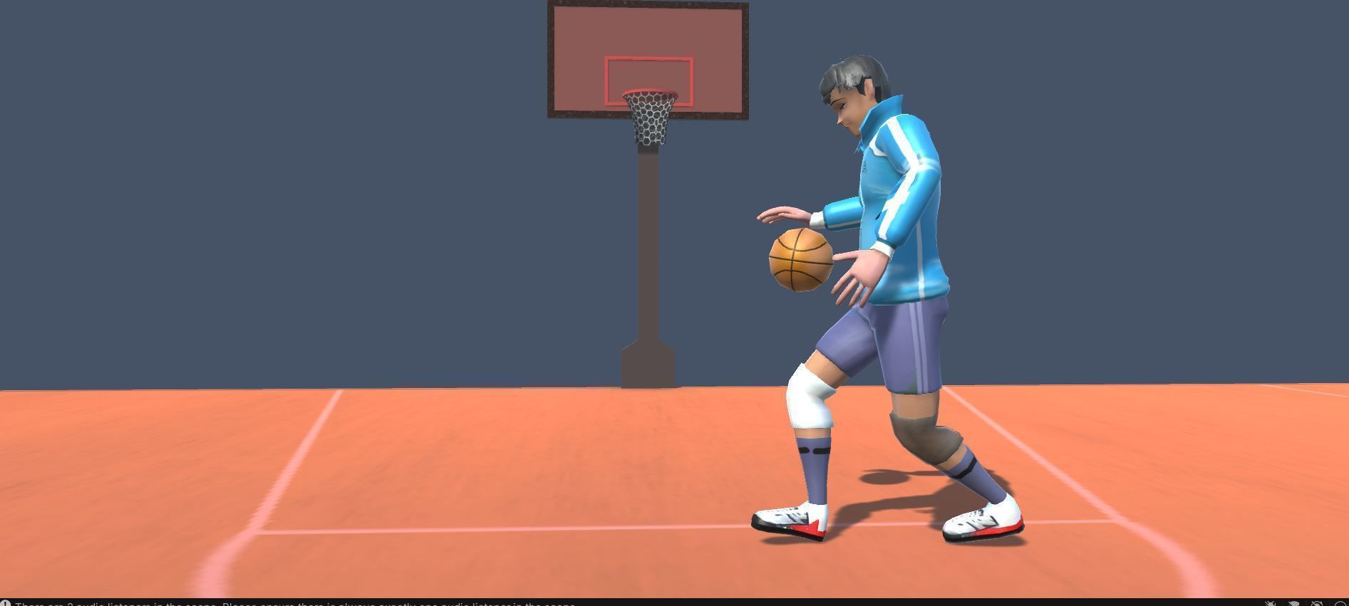 Basketball Avatars Actions Low-poly 3D model_8