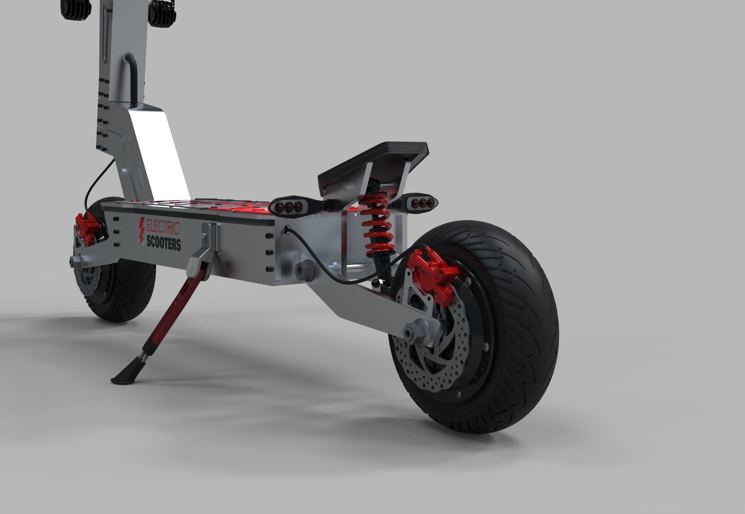 SCOOTER ELECTRIC  3D model_3