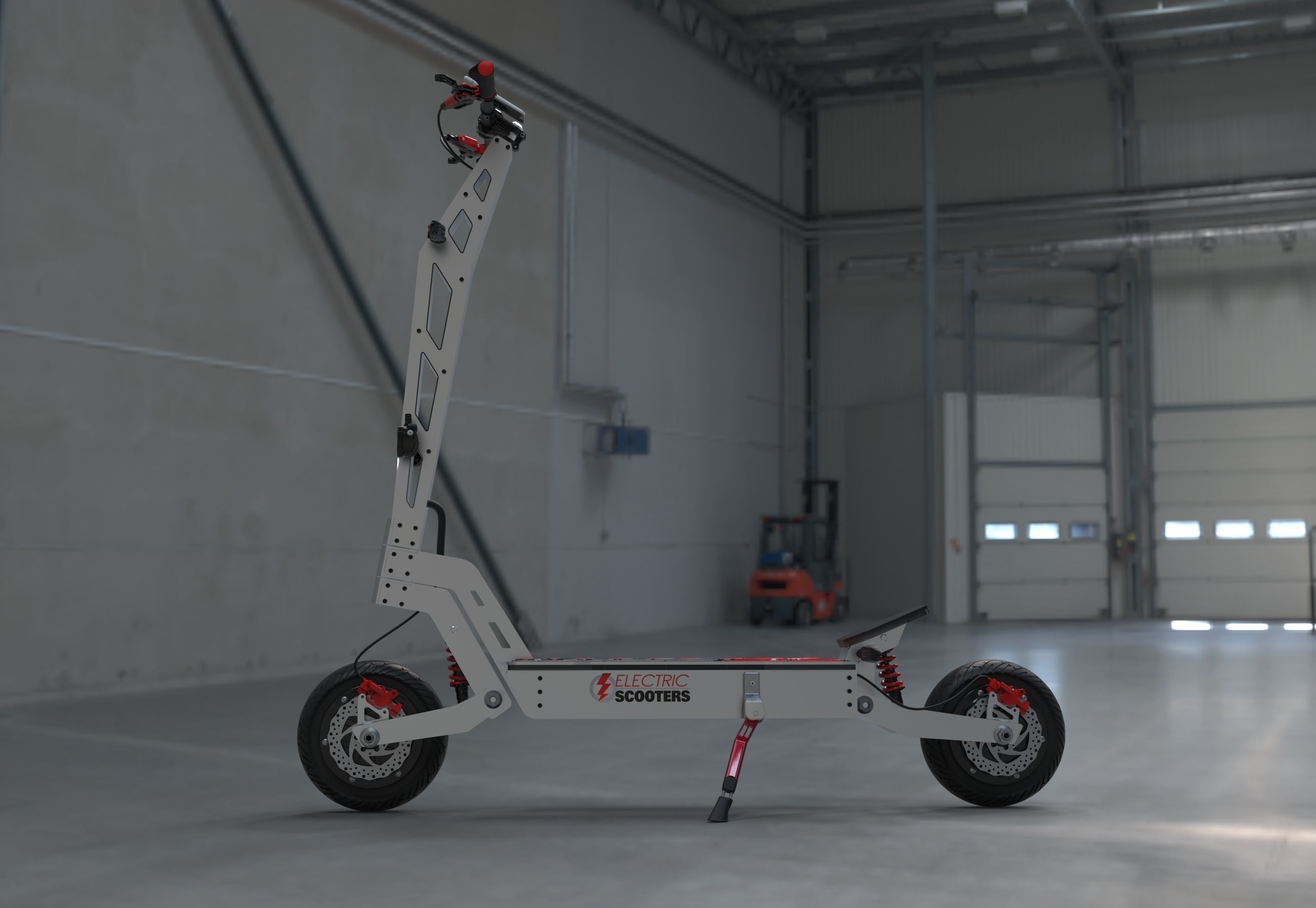 SCOOTER ELECTRIC  3D model_2