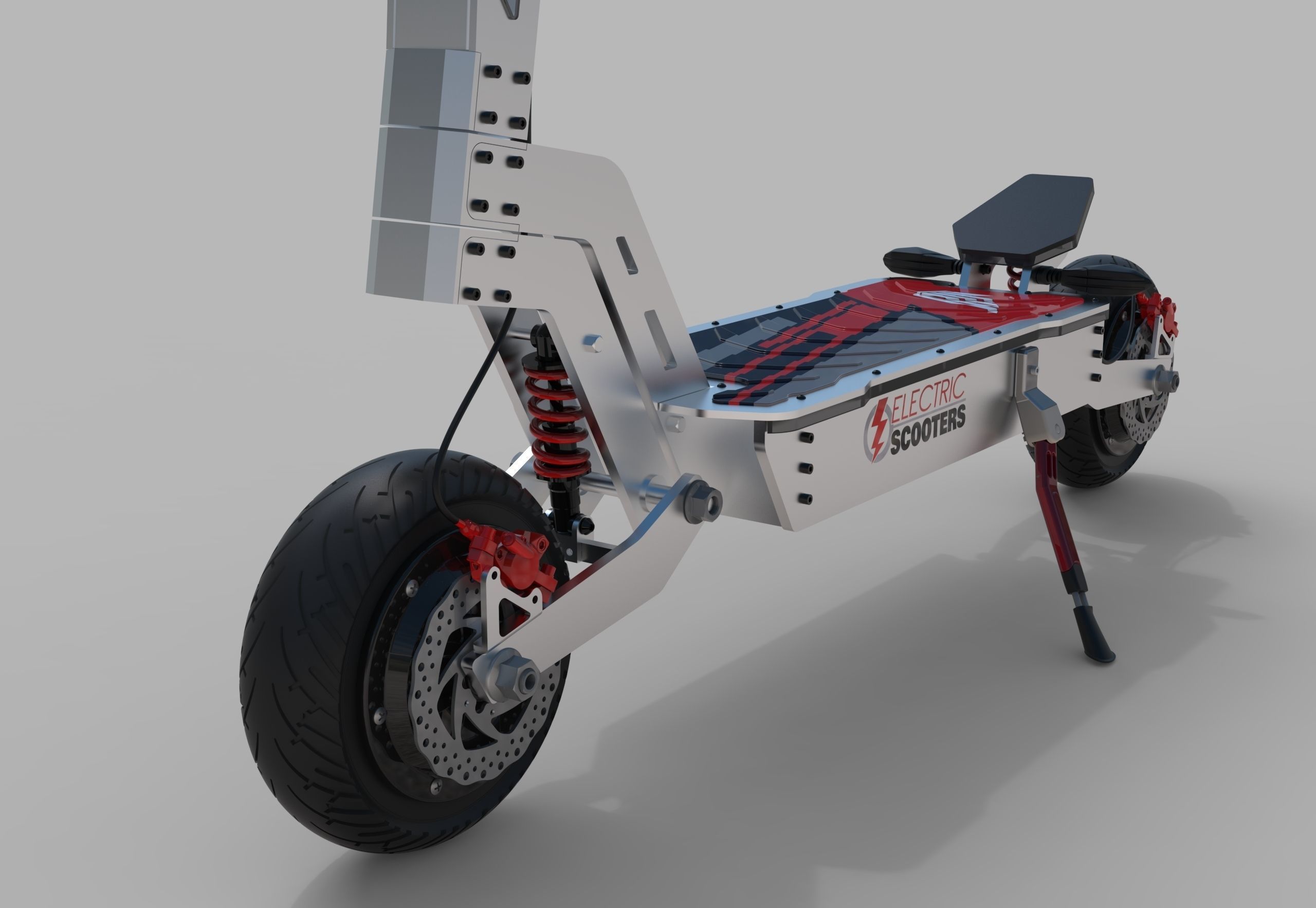 SCOOTER ELECTRIC  3D model_4