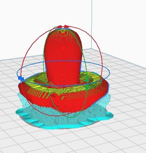 A Toadstool Mushroom 3D print model_1