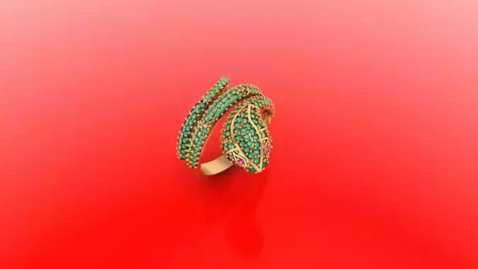 snake ring