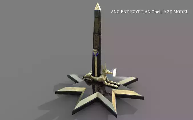  ANCIENT EGYPTIAN Obelisk 3D MODEL