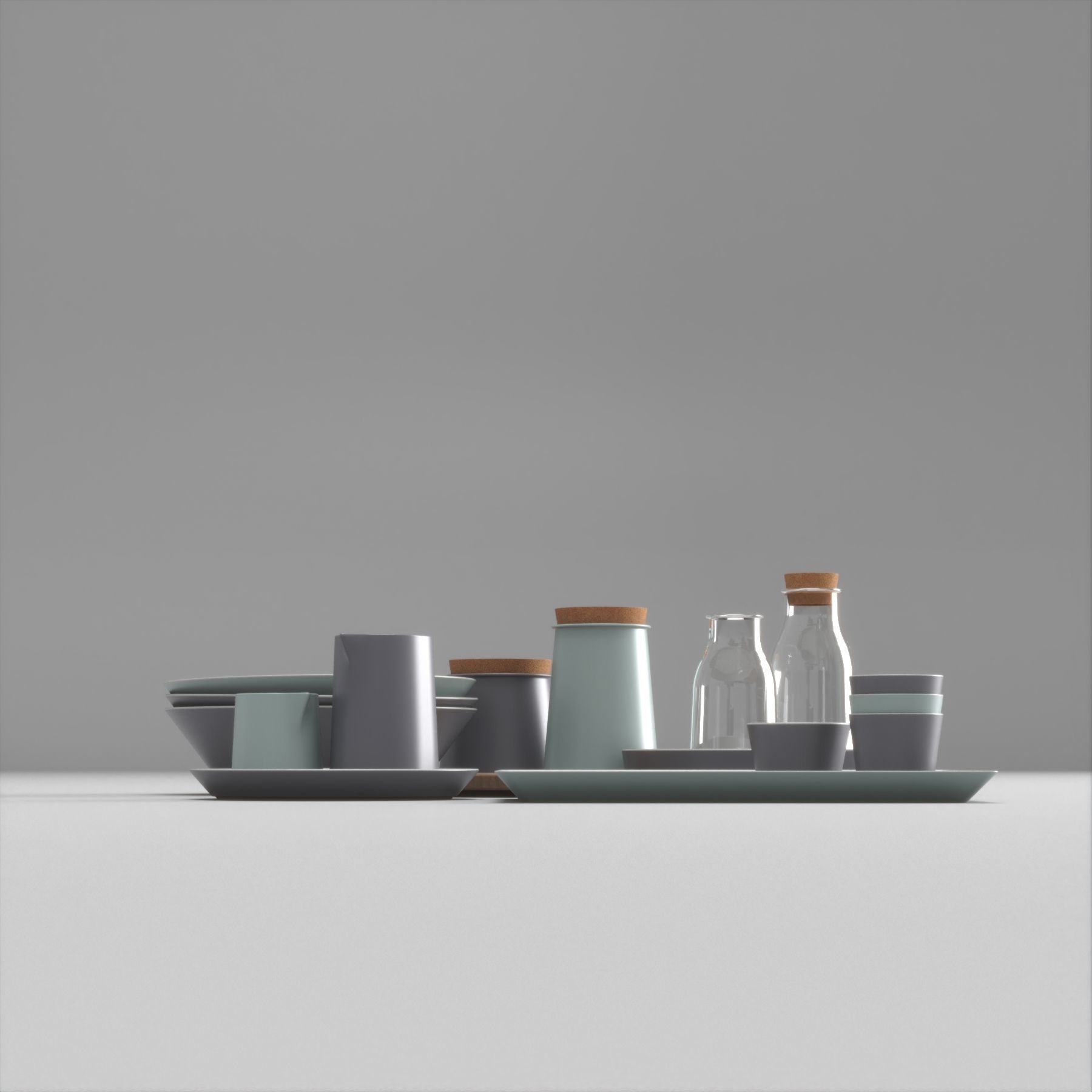 3D Alessi Tonale By David Chipperfield 3D model_6