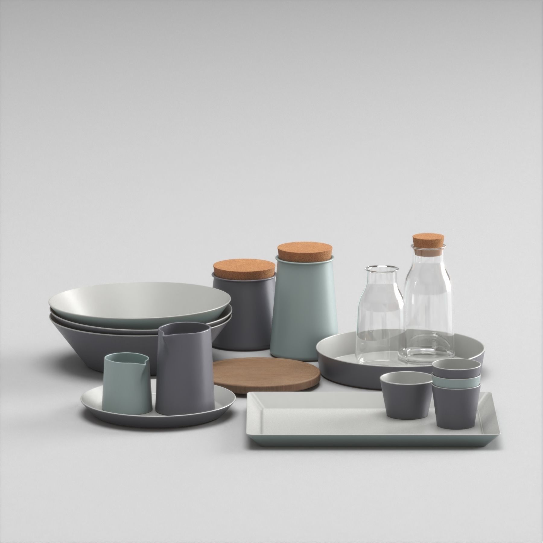3D Alessi Tonale By David Chipperfield 3D model_2