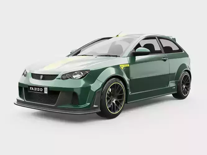 Proton Satria Neo Lotus  3D model